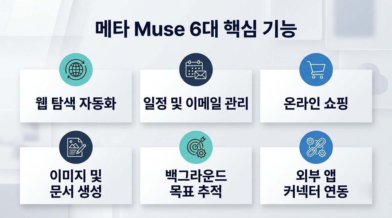 메타 Muse 개인 AI 에이전트 핵심 기능과 사용법 정리
