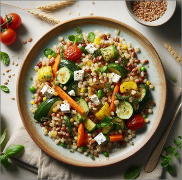 파로가 들어간 샐러드