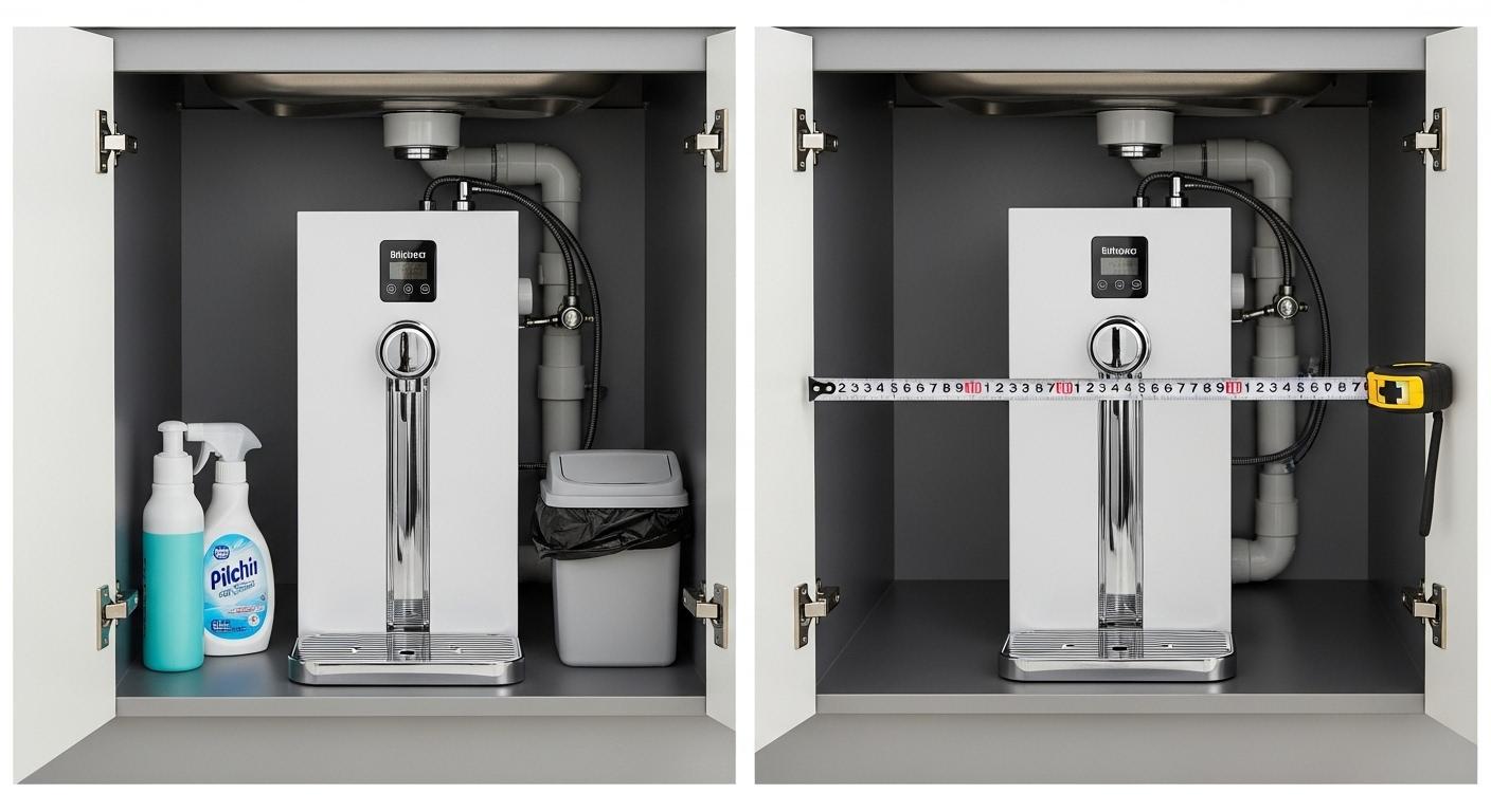 공간 부족 직수형 정수기 장단점