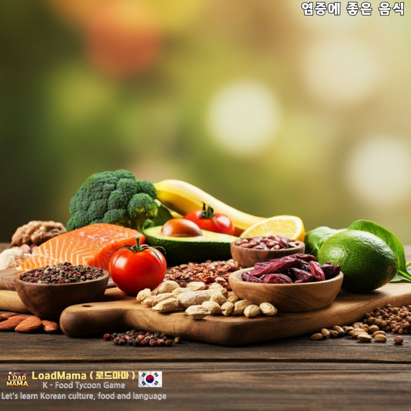 염증 치료에 좋은 음식