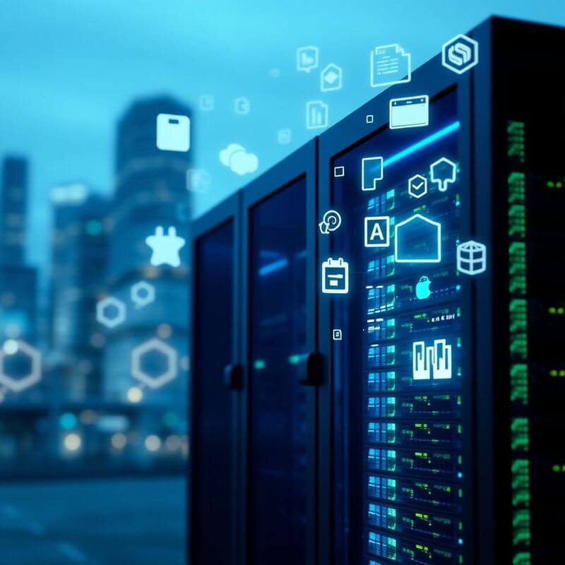 서버에 저장된 정보가 활용