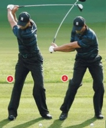 골프 다운스윙 동작