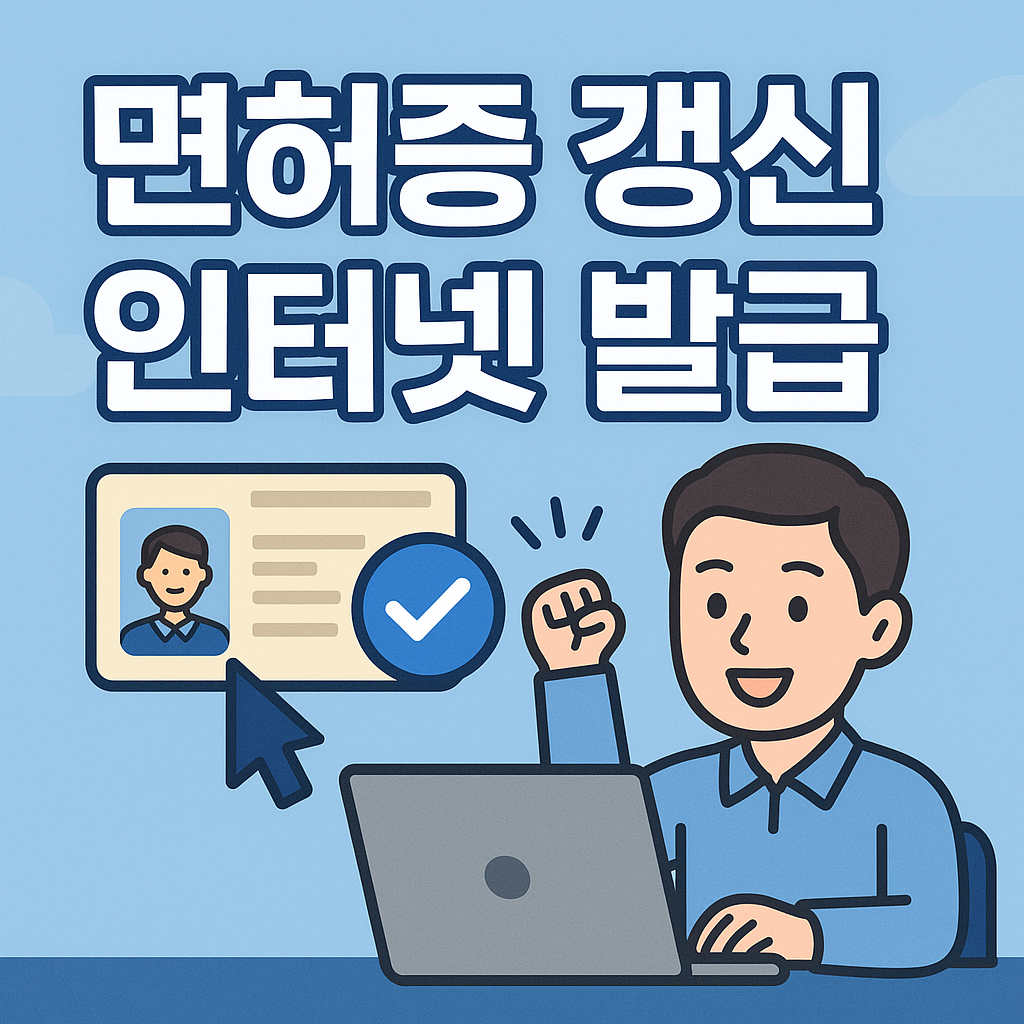 면허증 갱신 인터넷 발급