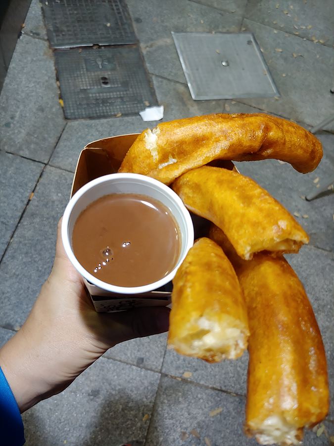 스페인 세비야 츄러스집. Los Especiales. 츄러스와 쵸코렛