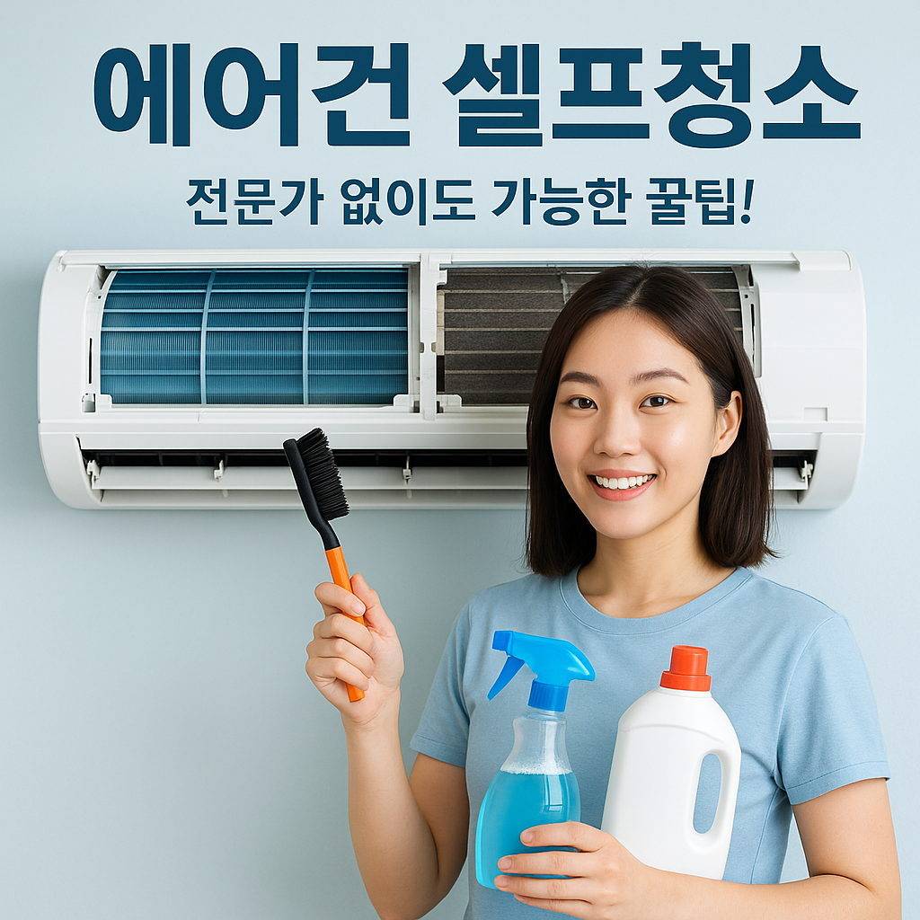 에어컨 셀프 청소법