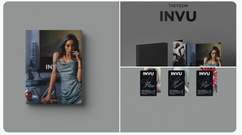 TAEYEON 태연 The 3rd Album [INVU] - ENVY Version