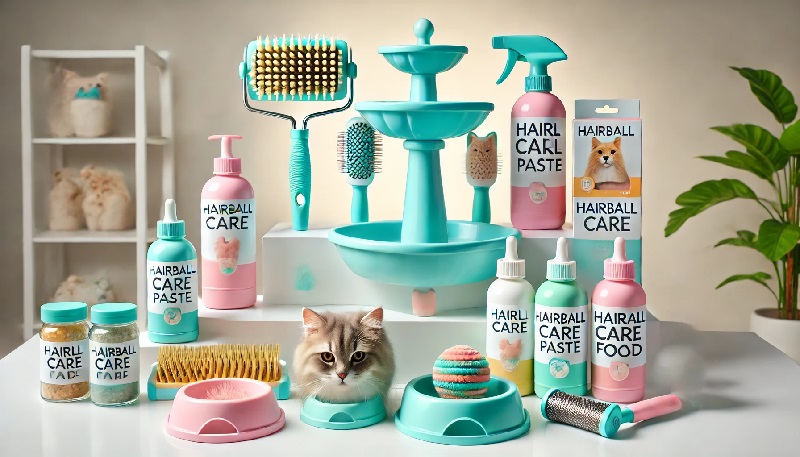고양이의 헤어볼을 관리하는 몇 가지 방법