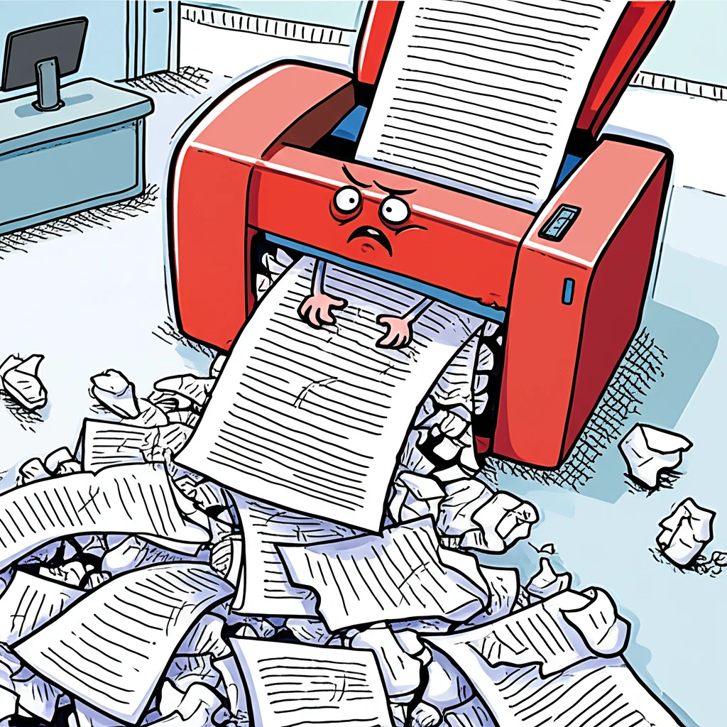 프린터가 말을 안 들을 때, 전문가가