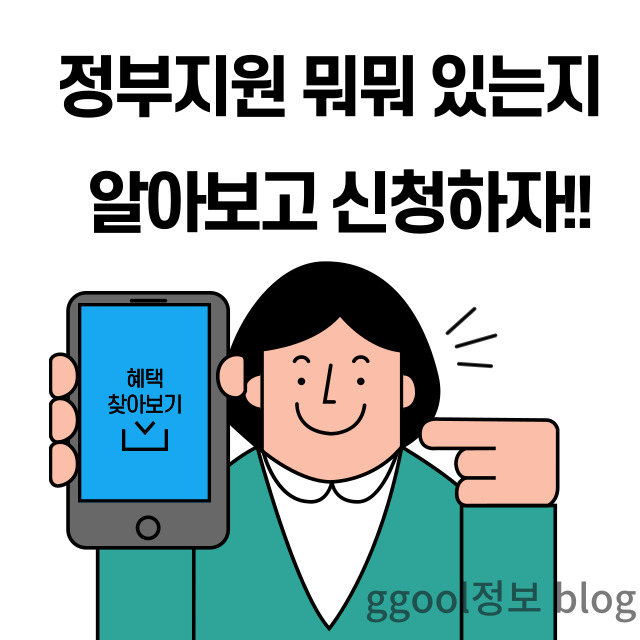 정부지원 혜택들