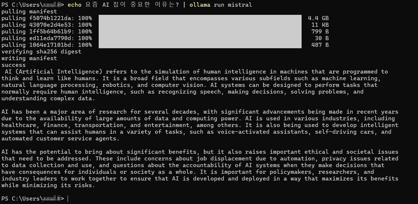 curl http://localhost:11434/api/tags