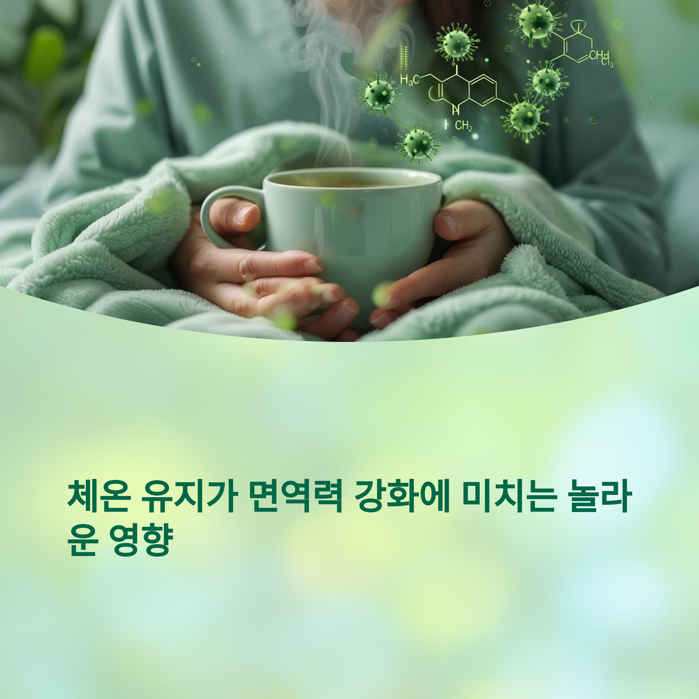 체온 유지가 면역력 강화에 미치는 놀라운 영향