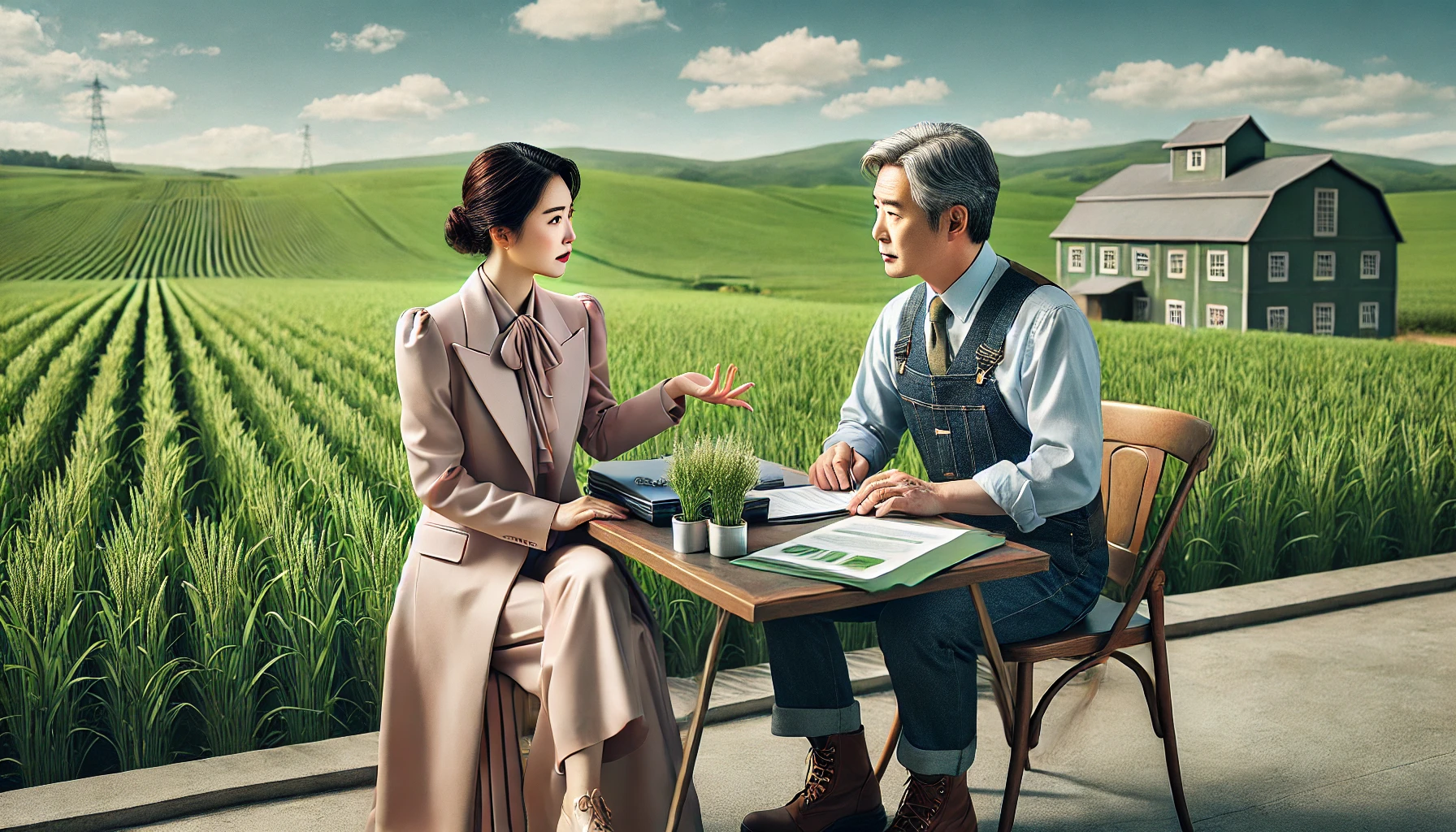 농지전용허가 취소 대상 확인하는 이미지