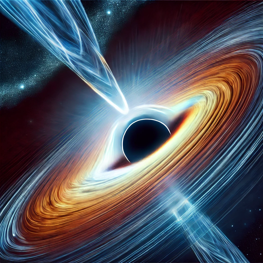 블랙홀 주변의 휘어진 시공간: 새로운 물리학의 창