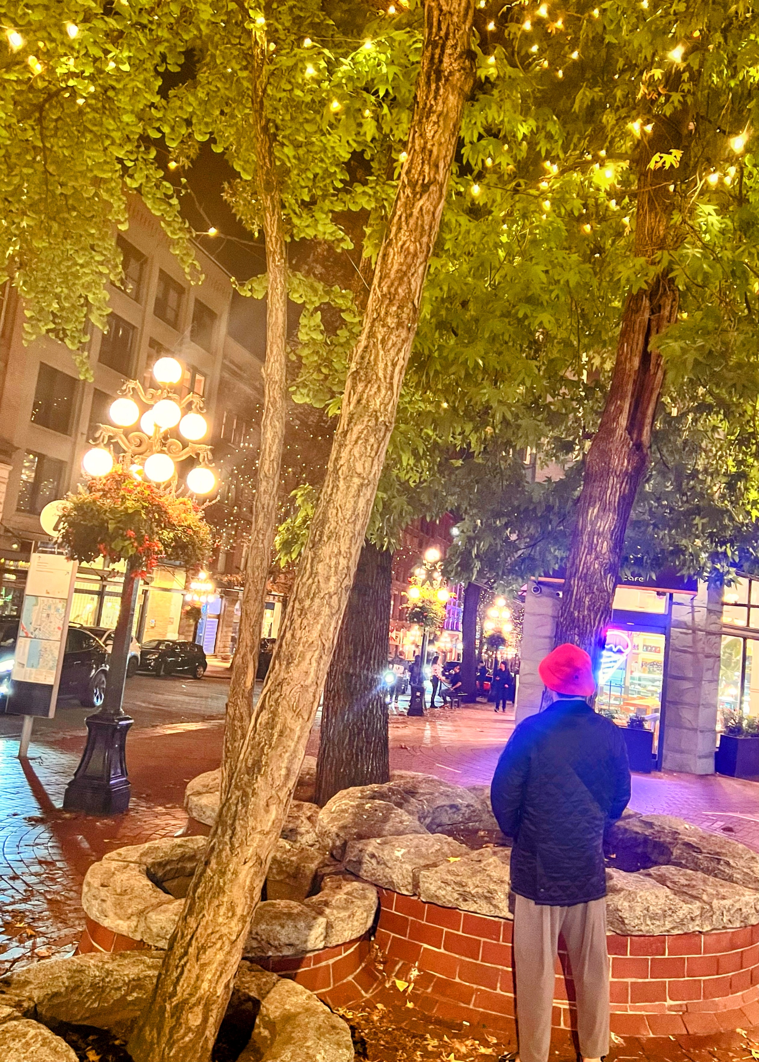 가스타운(Gastown) 거리에서 한 컷