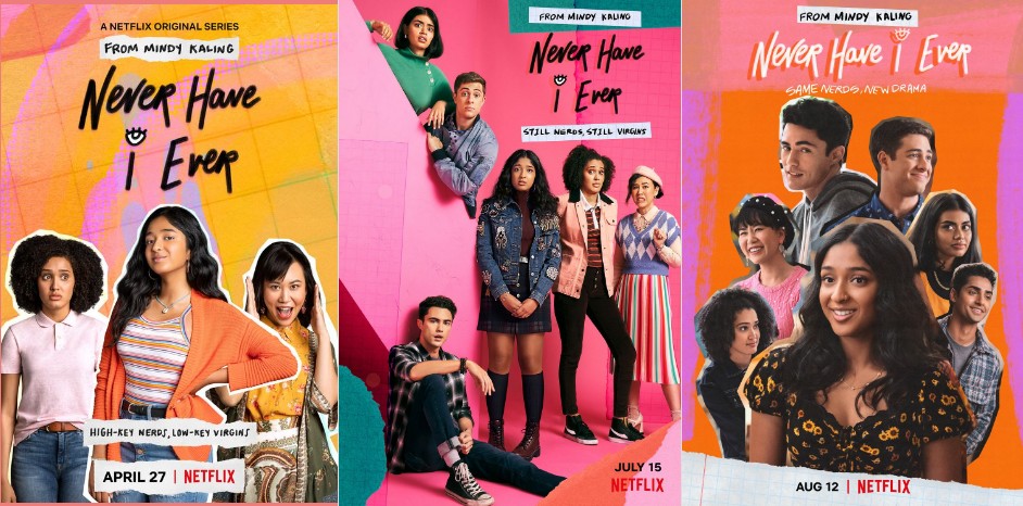 [웹드라마추천] 네버 해브 아이 에버 시즌1, 시즌2, 시즌3 다시보기 줄거리, 결말, 몇부작, 등장인물