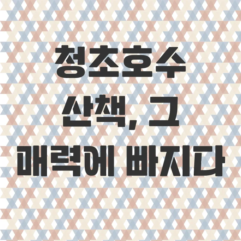 속초 청초호수 여행_2