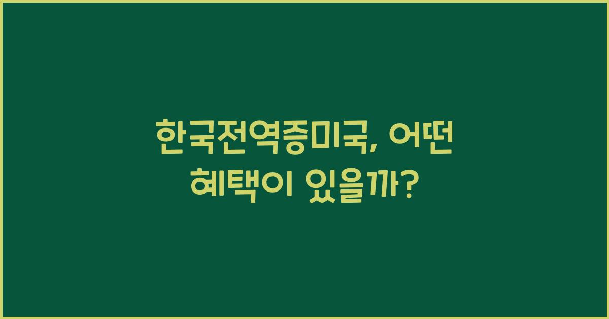 한국전역증미국