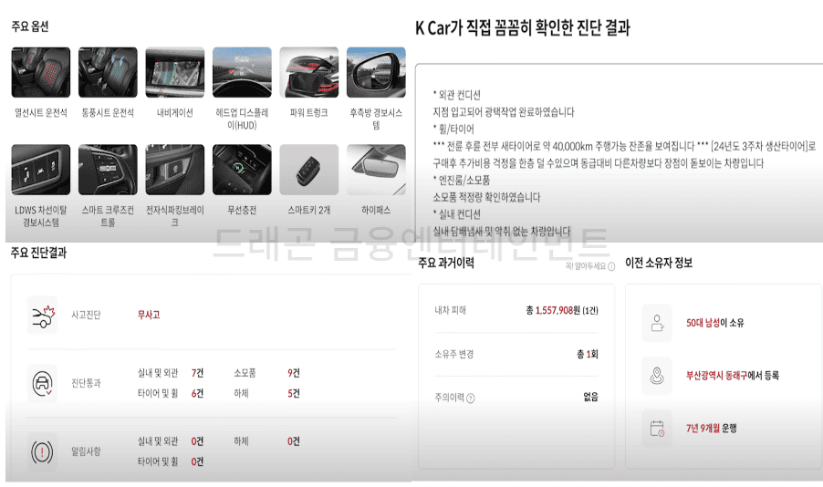 케이카 중고차 구매과정