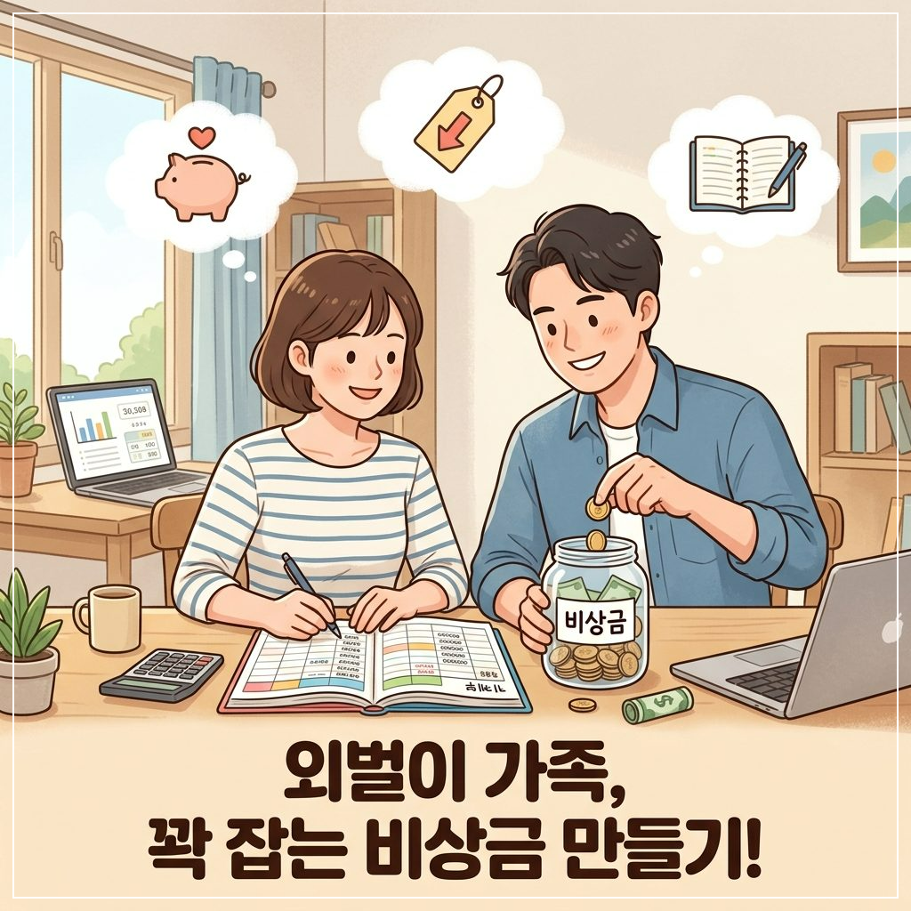 외벌이비상금관리