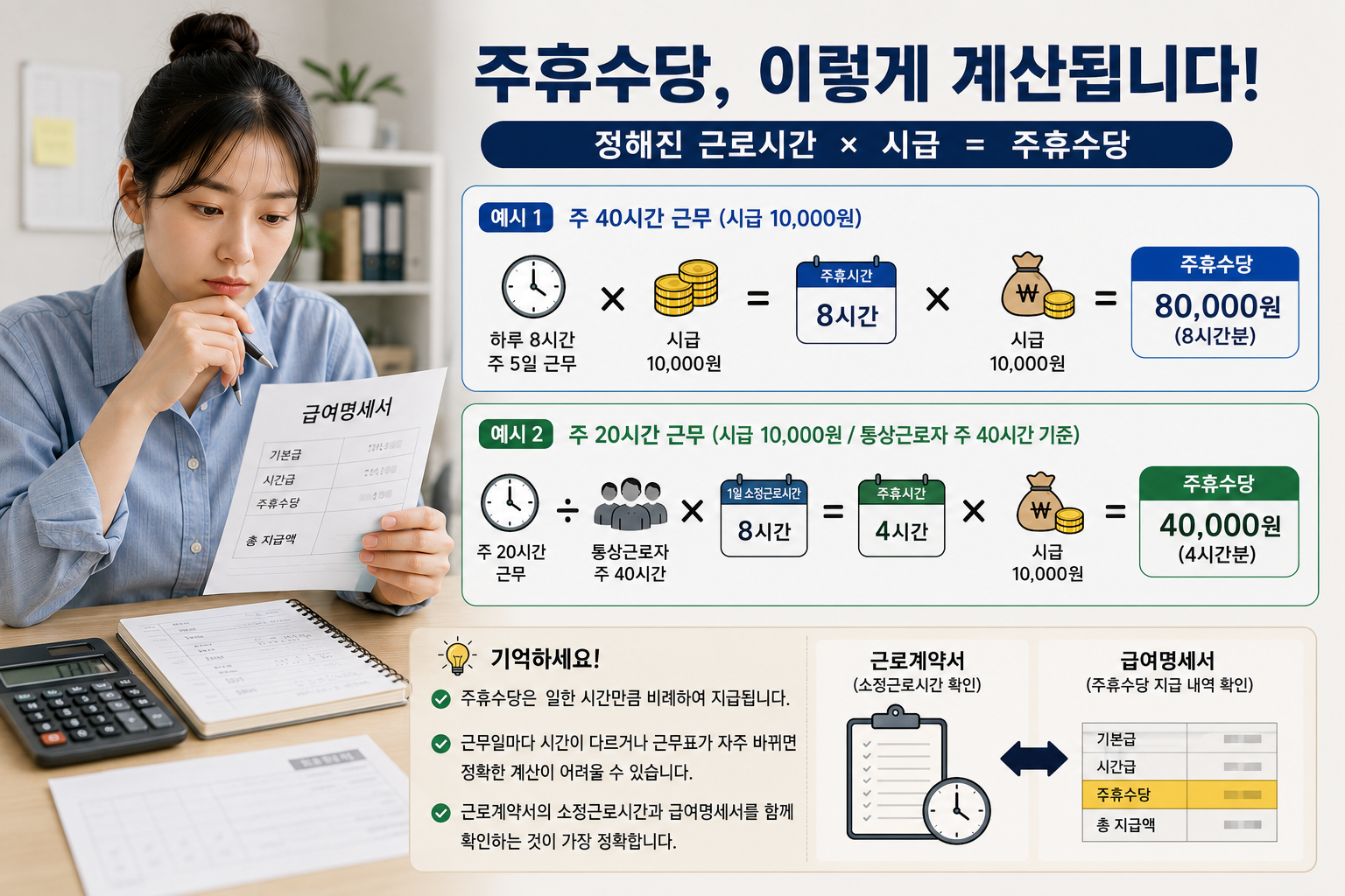 주휴수당 계산법