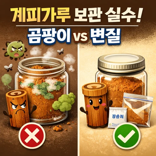 계피가루 보관법 썸네일