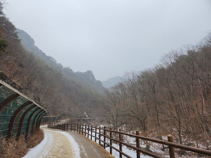 등산로-중간