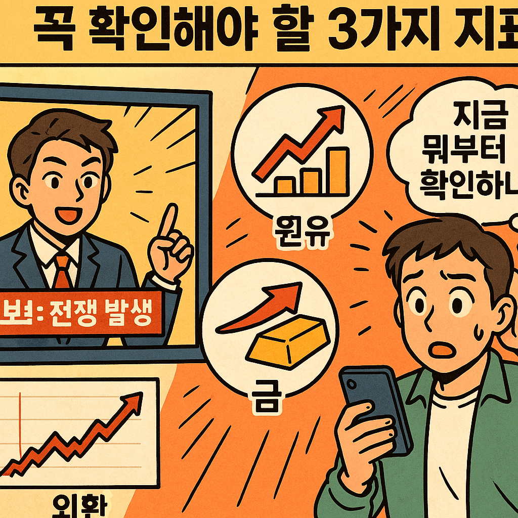 전쟁 뉴스가 나오면 꼭 확인