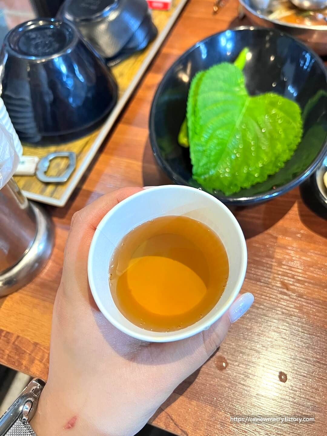 헛개차 사진