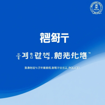 국민비서 경찰청고지안내 그림