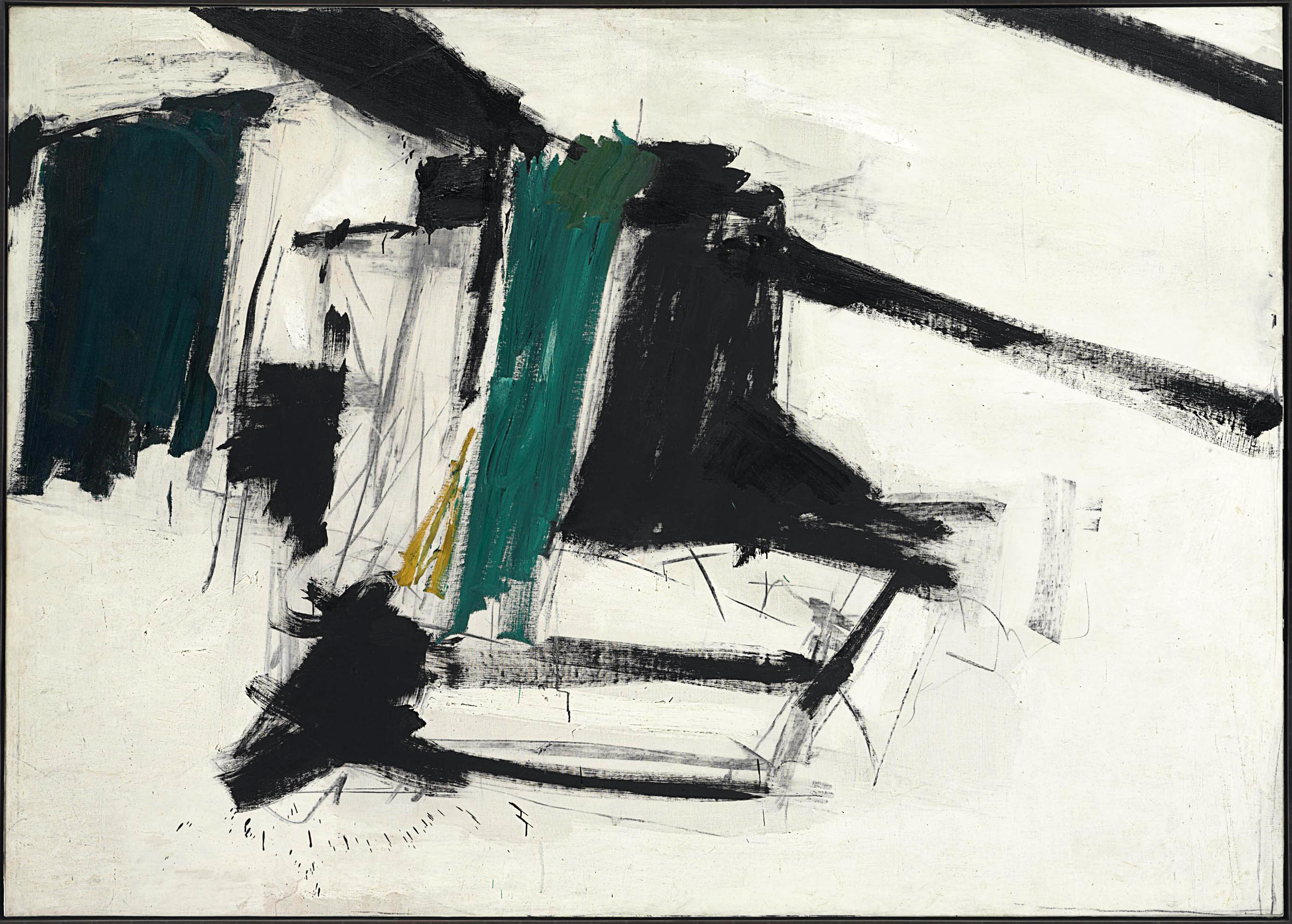 프란츠 클라인(Franz Kline), 미국, 화가, 1910-1962
