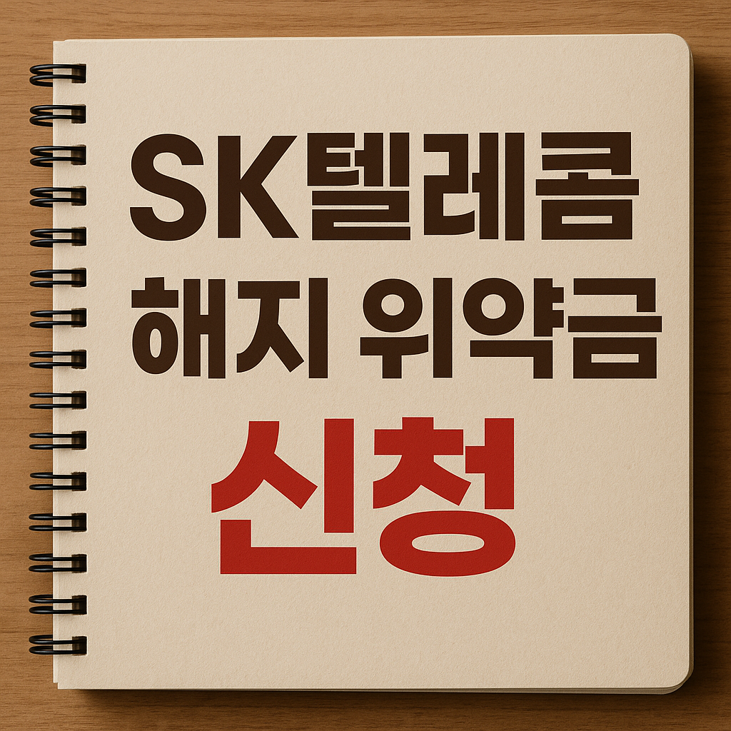 sk텔레콤 해지 위약금 신청