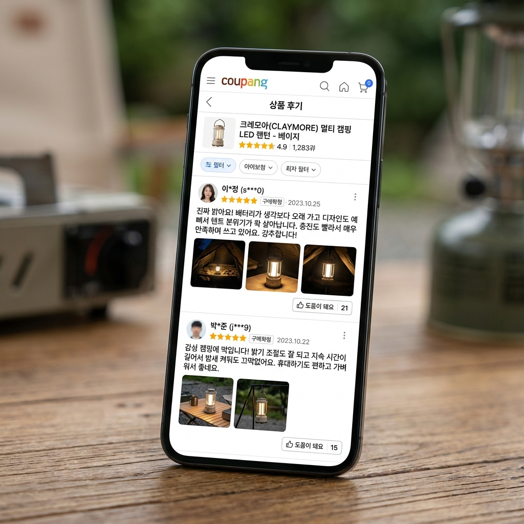 캠핑랜턴 고르는법 스위스마운틴 실사용