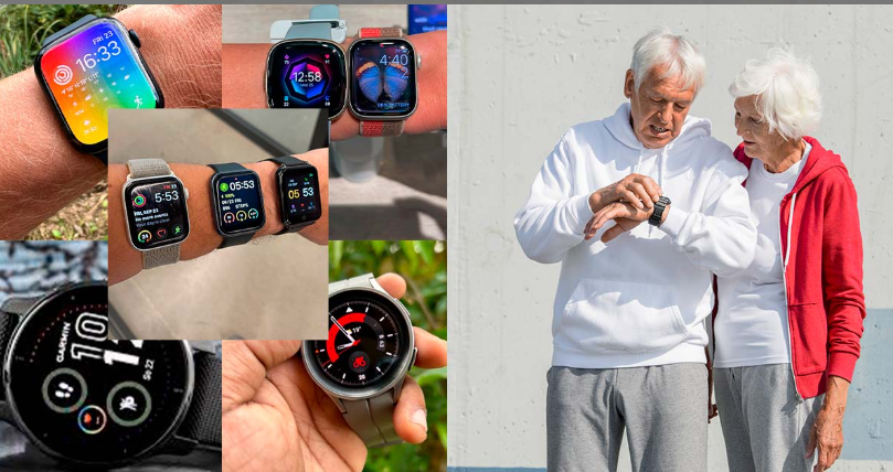 스마트 워치 종류및 노인 착용
