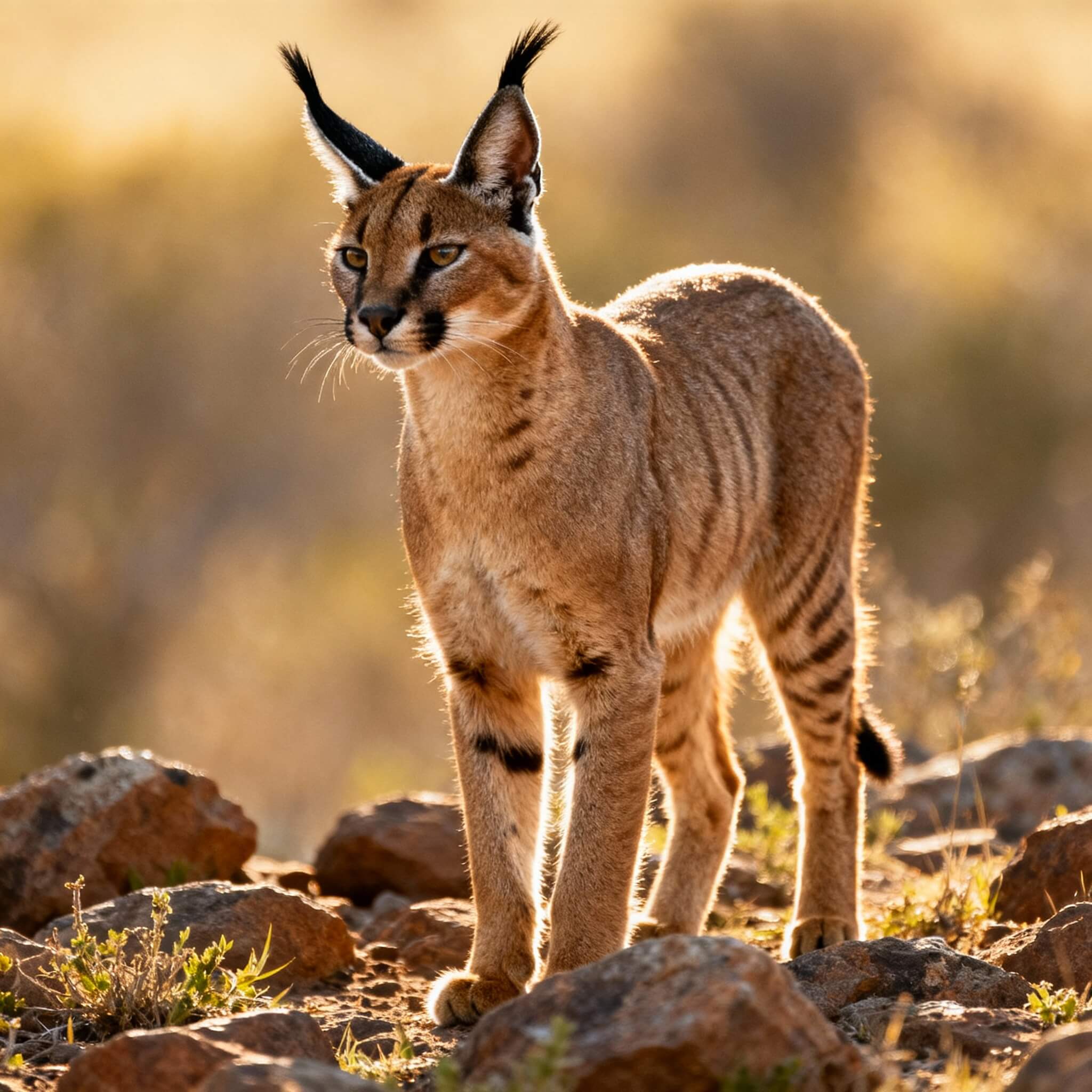 카라칼(Caracal) 반려동물 관리법 : 입양 전 반드시 알아야 할 종합 가이드