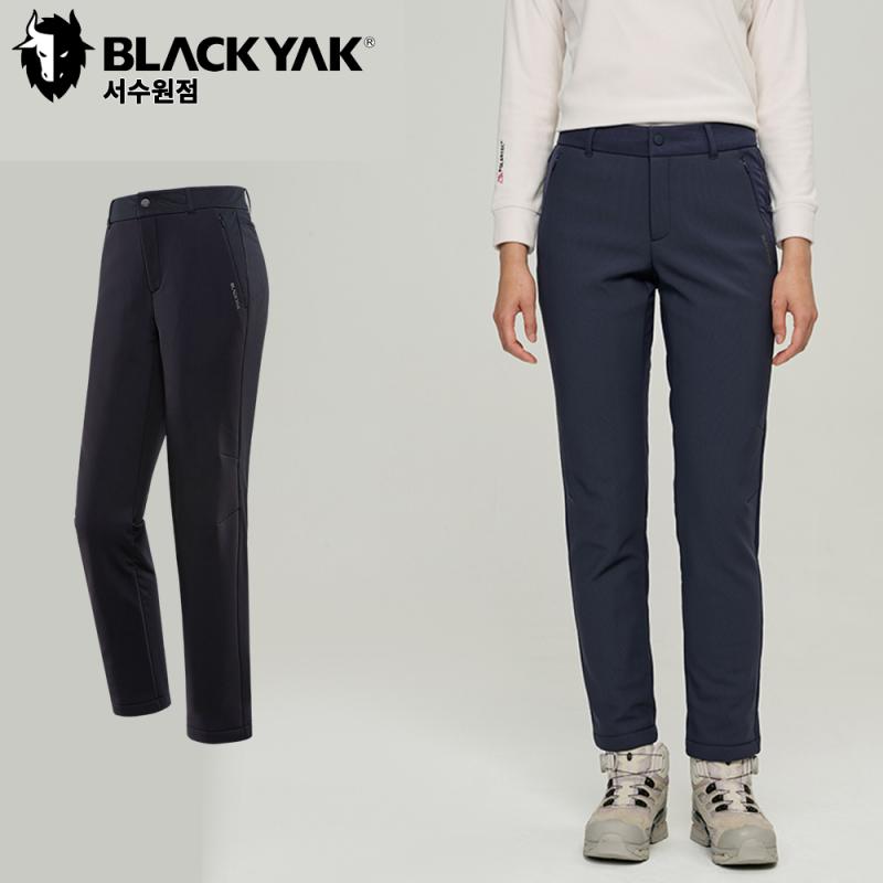 블랙야크 패딩바지 여성 기모 겨울 등산바지 등산복