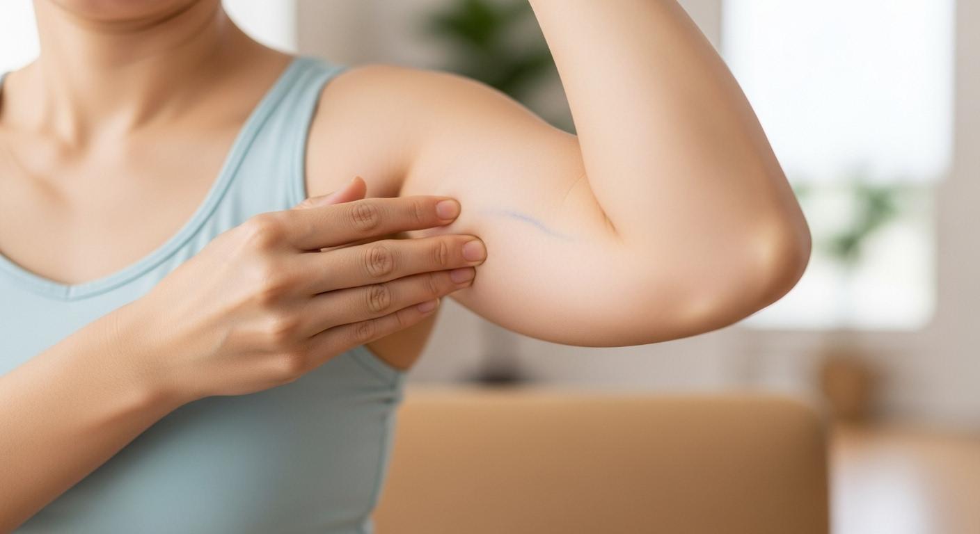 팔뚝살 혈액순환 방법