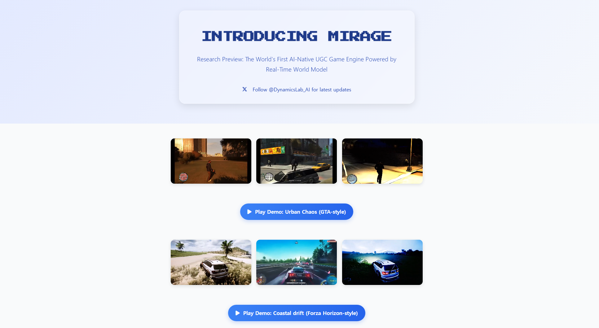 Mirage AI의 핵심 기능 살펴보기