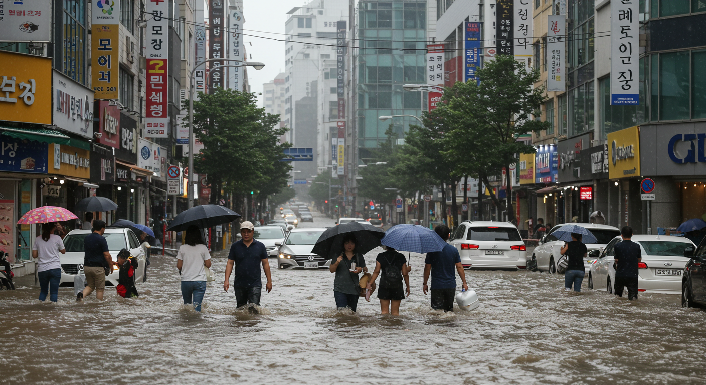 2025강남홍수 강남구홍수대비 강남구홍수