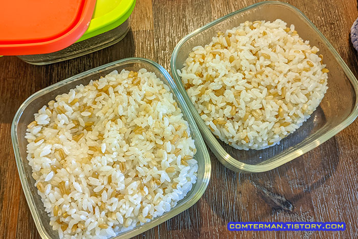 냉동실용 밥용기 보관 방법