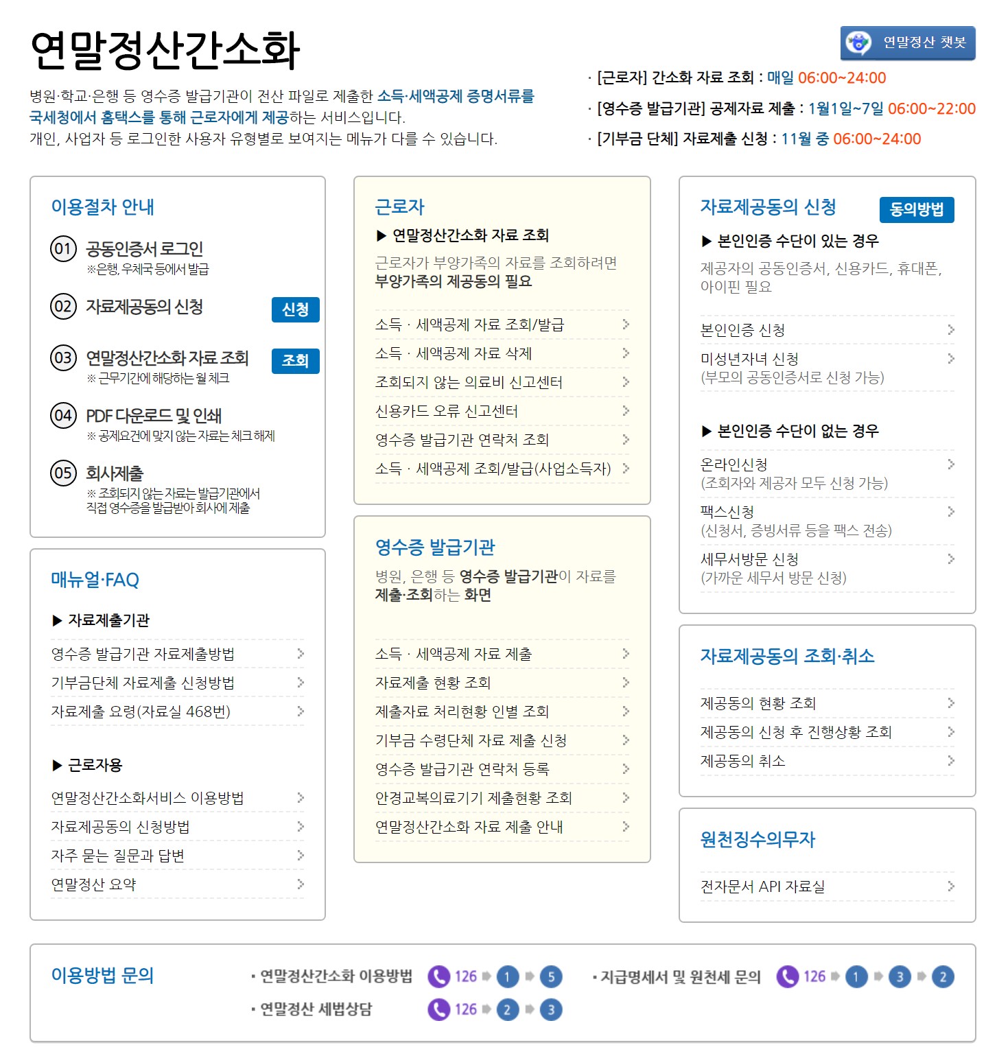 연말정산간소화서비스2