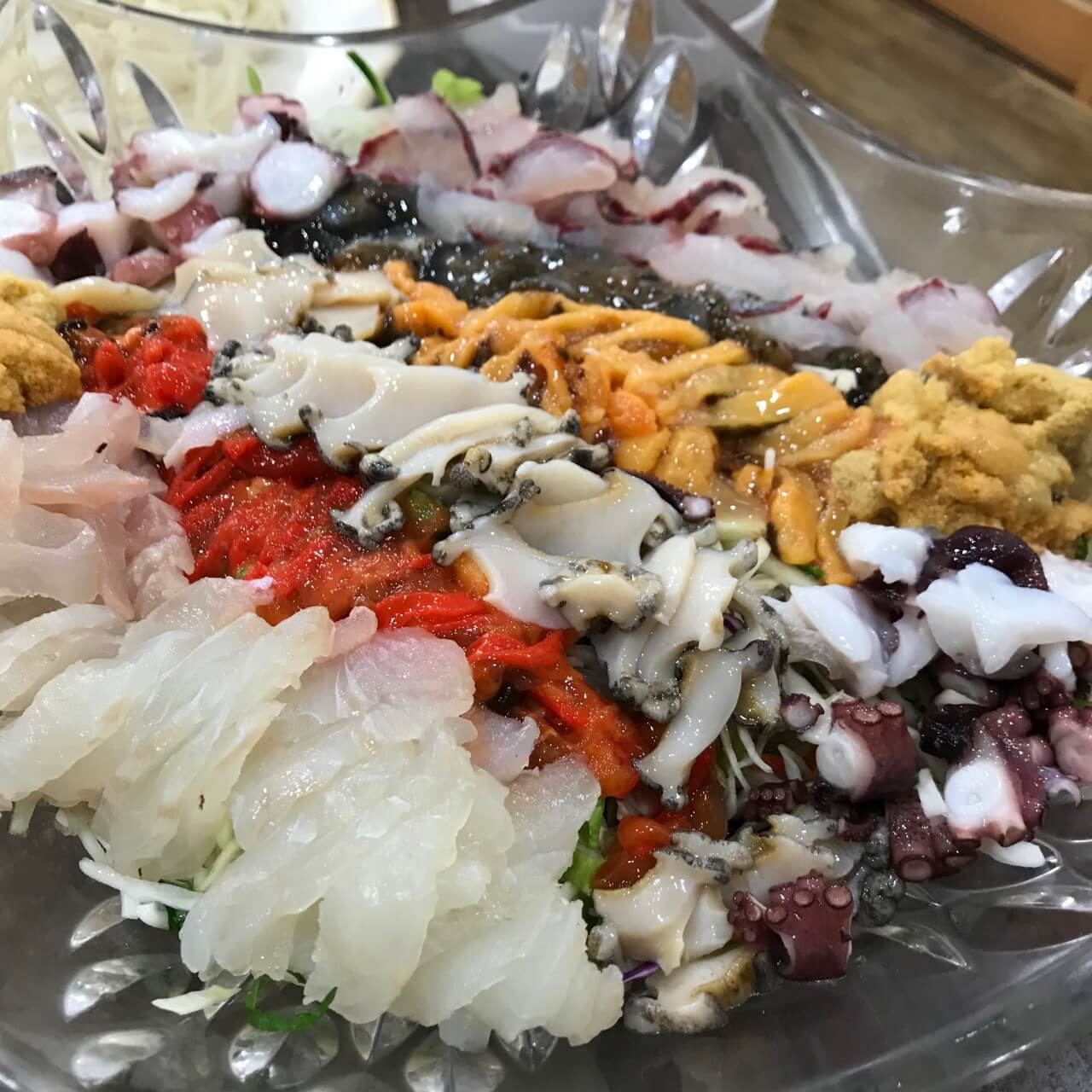 6시내고향 인천 남동구 백령도 자연산 해산물 우니맛집 용기포 횟집 (용기포 씨푸드 주문방법)