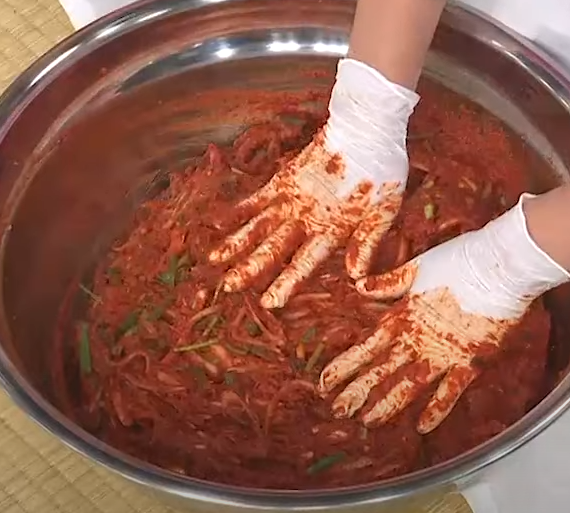 김장김치 맛있게 담기-김장김치