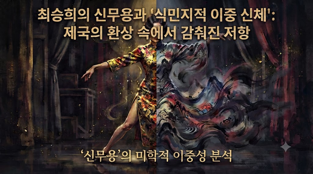 최승희의 신무용과 '식민지적 이중 신체': 제국의 환상 속에서 감춰진 저항