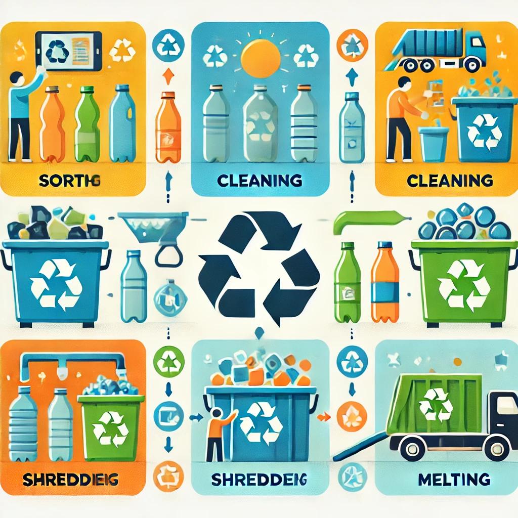 플라스틱 분리수거그림