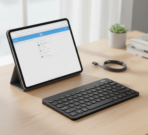 "카페에서 업무 끝! 태블릿과 찰떡궁합 블루투스 키보드 추천 TOP 3 (가성비부터 끝판왕까지)"