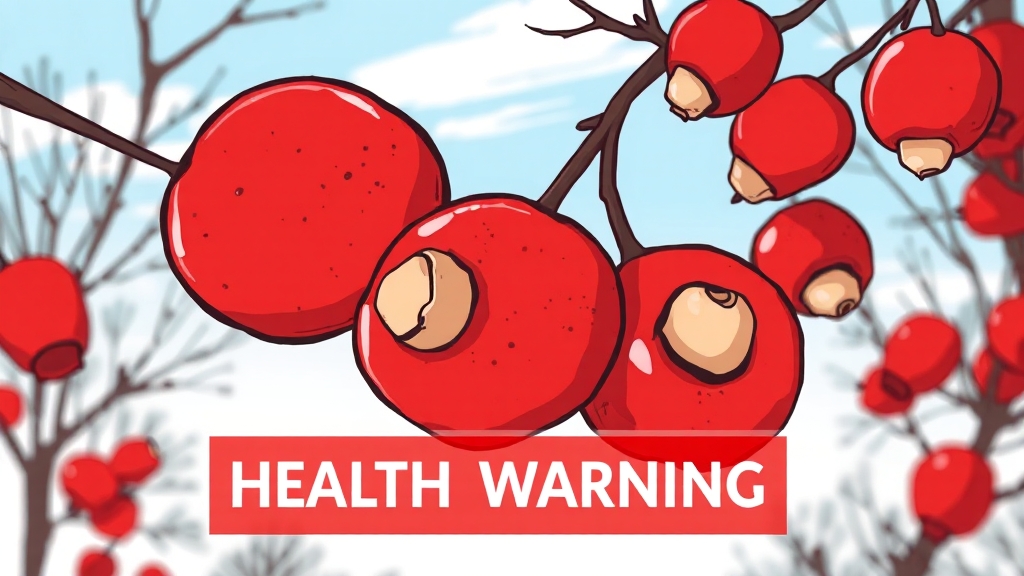 마가목 섭취 시 주의사항