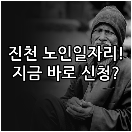 진천군 시니어클럽 노인 일자리 종류와..