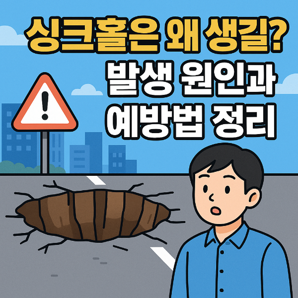 싱크홀 원인
