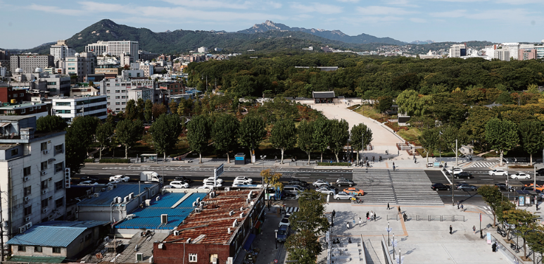 세운상가 종묘뷰