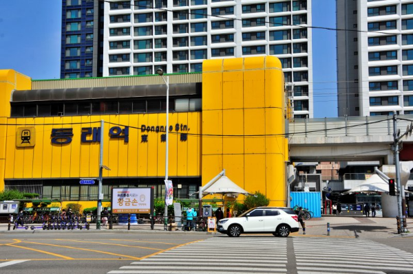 도시철도 1호선 동래역 2022년